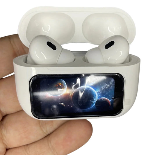 A9 Pro AirPods 5th Gen – Touch Display, ANC + ENC, 36H Playtime